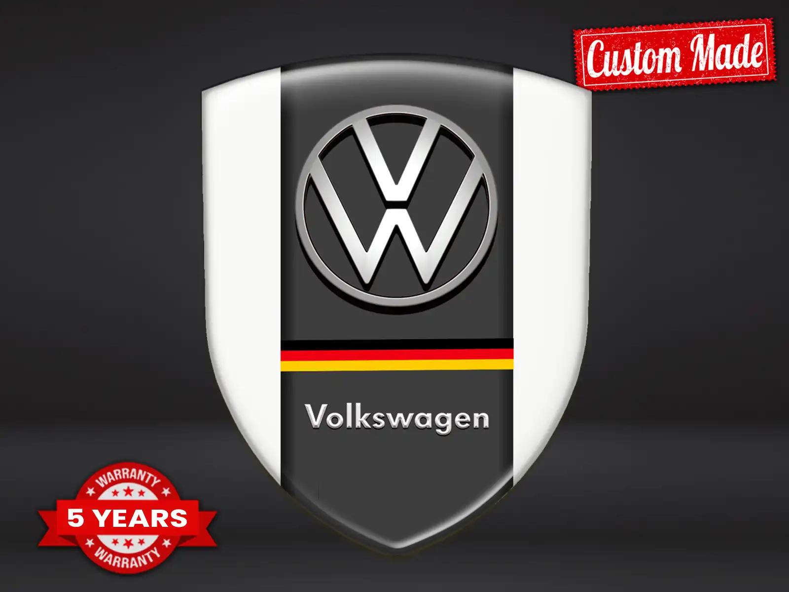 VW Custom Automotive Decals Luxury Customizable Minimal